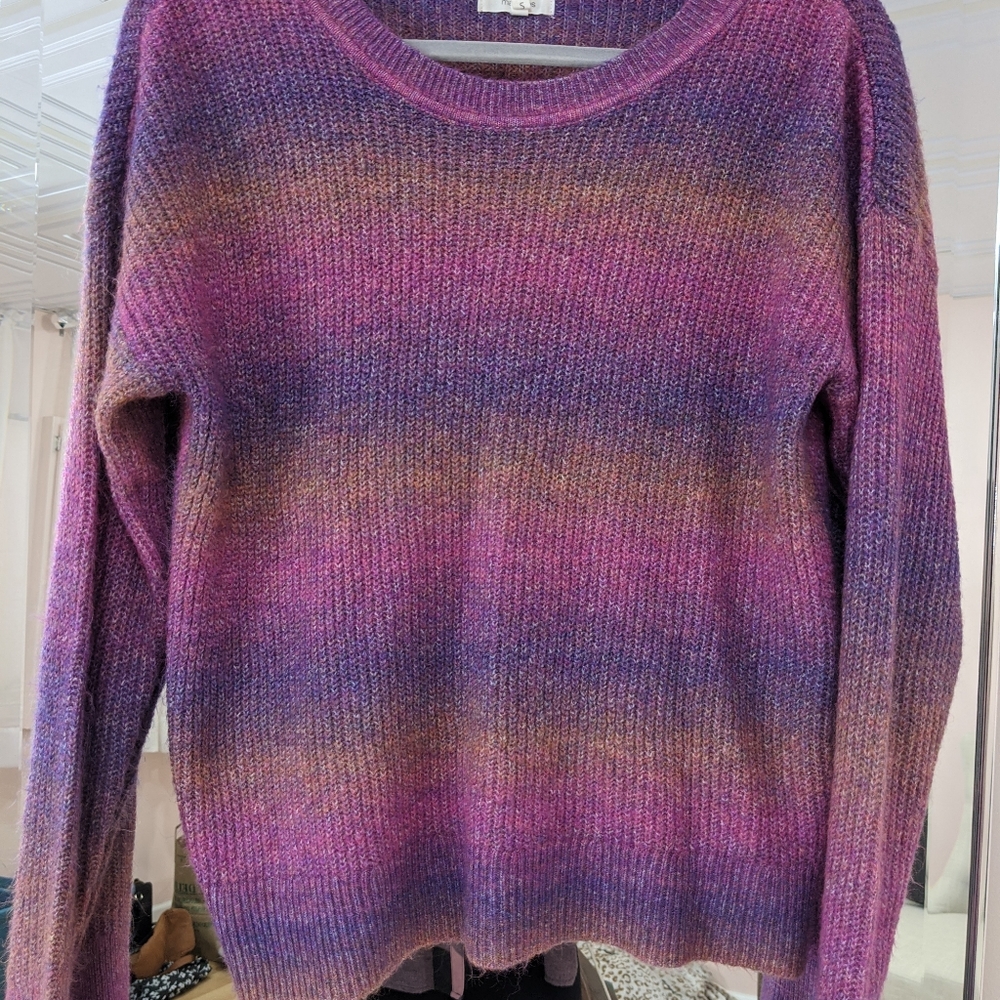 Maurices Ombre crew neck sweater